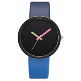 Women's Casual Minimalist Leather Wrist Watch - Dazpy