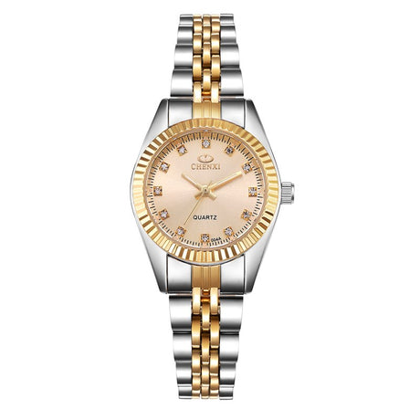 Metal Waterproof Wristwatches for Women with Classic Design - Dazpy