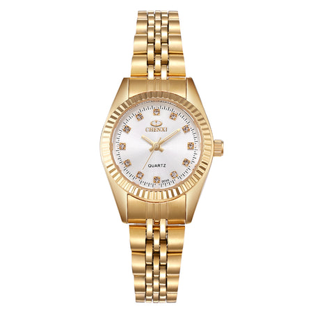 Metal Waterproof Wristwatches for Women with Classic Design - Dazpy