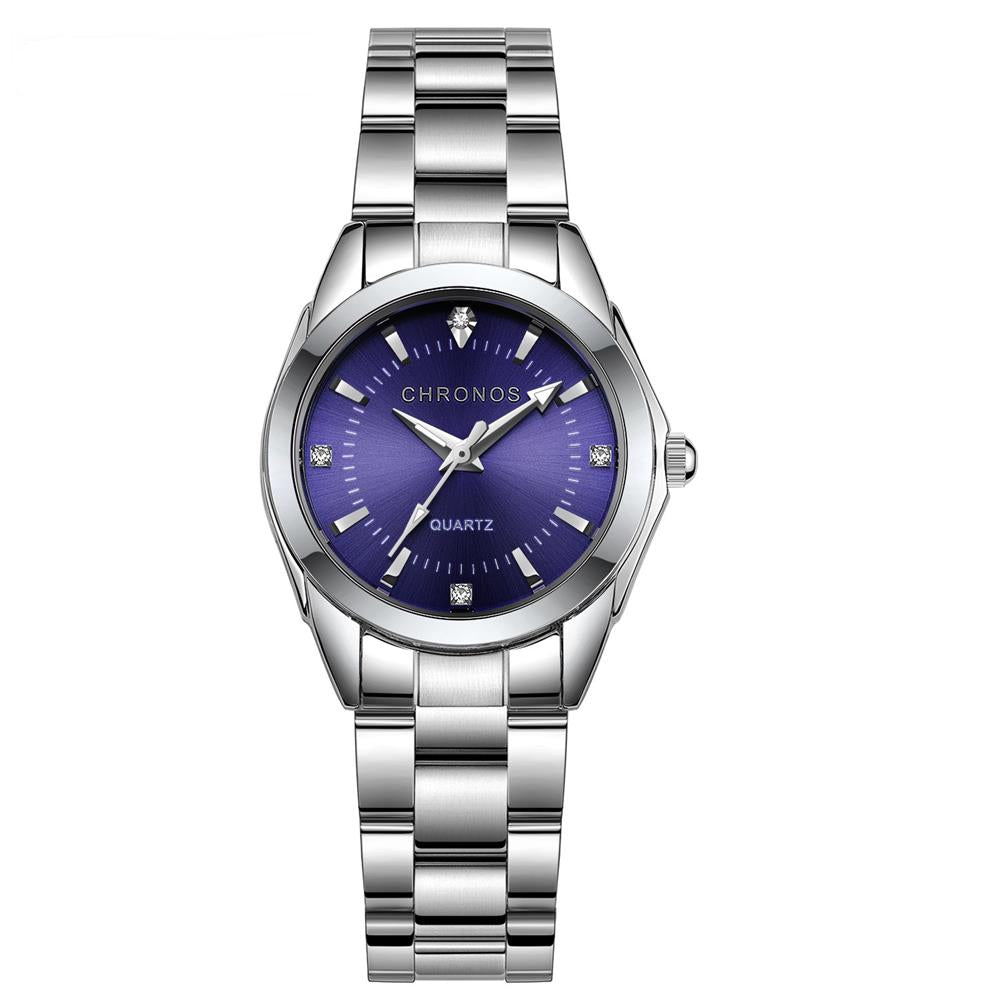 Women's Luxury Stainless Steel Quartz Watch - Dazpy