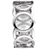 Women's Wide Bracelet Quartz Watches - Dazpy