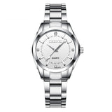 Women's Casual Round Steel Quartz Watch - Dazpy