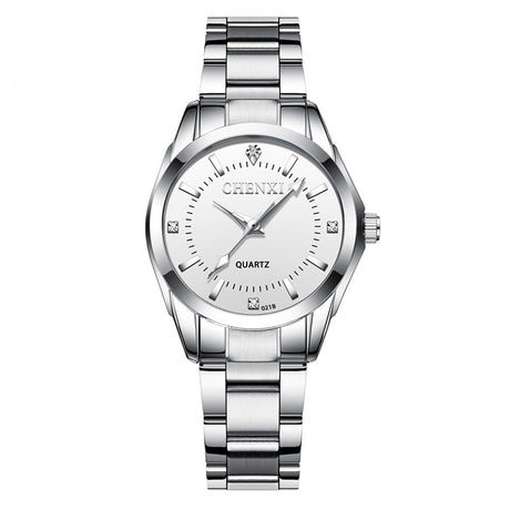 Women's Casual Round Steel Quartz Watch - Dazpy