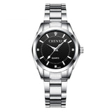 Women's Casual Round Steel Quartz Watch - Dazpy