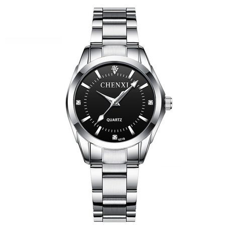 Women's Casual Round Steel Quartz Watch - Dazpy