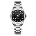 Women's Casual Round Steel Quartz Watch - Dazpy