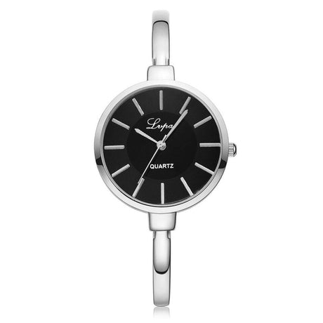 Women's Elegant Wristwatch with Thin Metal Band - Dazpy