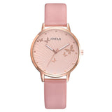 Butterfly Designed Dial Women's Quartz Watch - Dazpy