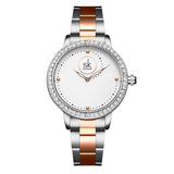 Women's Rhinestone Decor Quartz Wristwatches - Dazpy