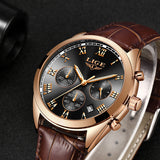 Men's Luxury Waterproof 24 Hour/Date Quartz Watch - Dazpy