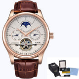 Men's Retro Style Leather Watch - Dazpy