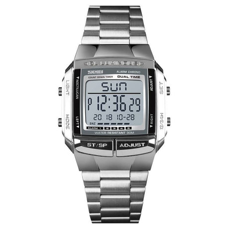 Men's Stainless Steel Sports Watch - Dazpy