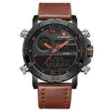 Casual Wristwatches for Men with Leather Strap - Dazpy