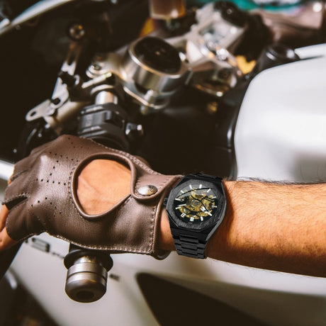 Golden Mechanic Luxury Aviator Men’s Watch - Dazpy