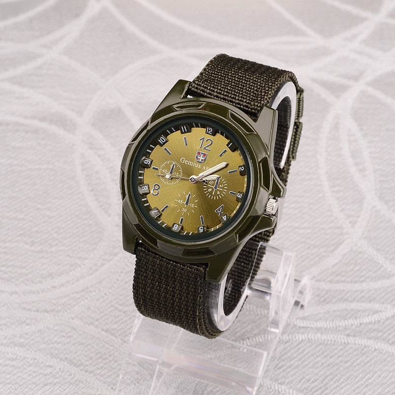 Men's Military Quartz Watch - Dazpy