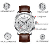 Men's Stainless Steel Luxury Watch - Dazpy