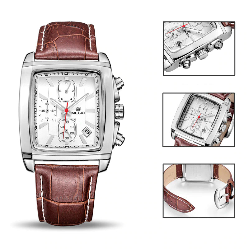 Classic Square Wristwatches for Men - Dazpy