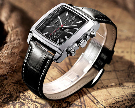 Classic Square Wristwatches for Men - Dazpy