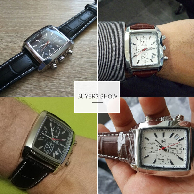 Classic Square Wristwatches for Men - Dazpy