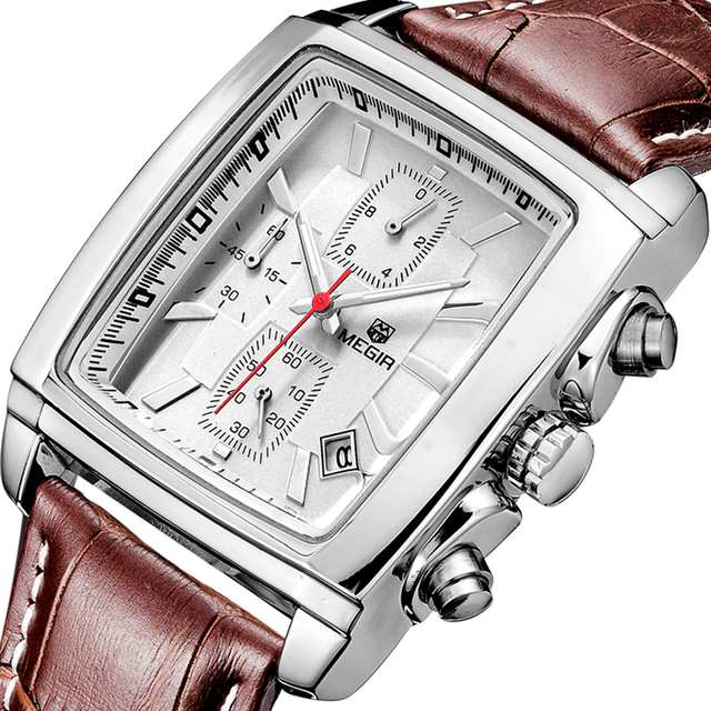 Classic Square Wristwatches for Men - Dazpy