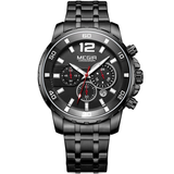 Luxurious Stainless Steel Wristwatches for Men with Chronograph - Dazpy