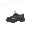 Thick-soled Leather Shoes Soft Thick Heel Women's Shoes