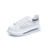 Casual Mesh Thick-soled Breathable Hollow Sneakers - Dazpy