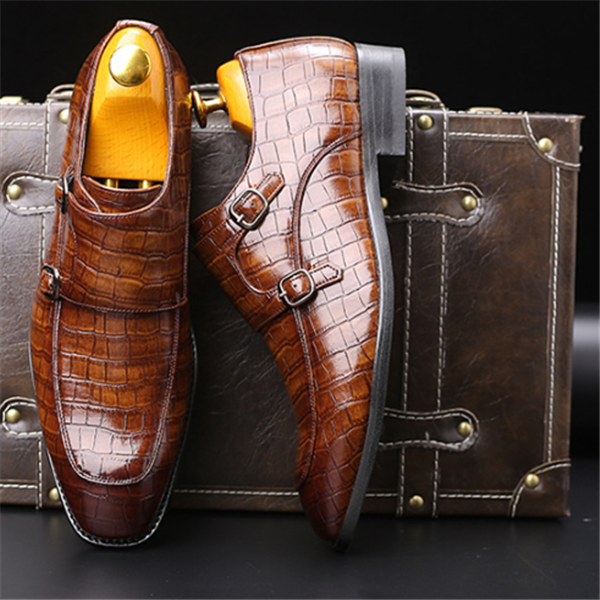 Business pointed leather shoes - Dazpy