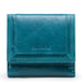 Women's leather wallet 30% short leather wallet - Dazpy