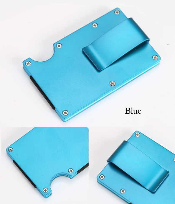 Card holder, Money Clip, Business Card Hloder, Business Gift, Security & Antimagnetic - Dazpy