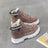 Ladies Casual Shoes Lace-up Fashion Sneakers Platform Snow Boots Winter Women Boots Warm Plush Women's Shoes