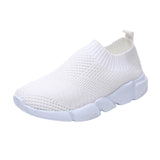 New Outdoors Adults Trainers Running Shoes Woman Sock Footwear Sport Athletic Unisex Breathable Mesh Female Sneakers - Dazpy