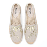 Fisherman embroidered cloth shoes - Dazpy