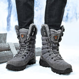 Northeast Plus Size Fleece Snow Boots Men's Shoes - Dazpy