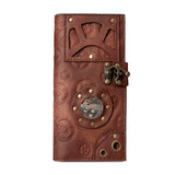 Steampunk ladies long wallet - Dazpy