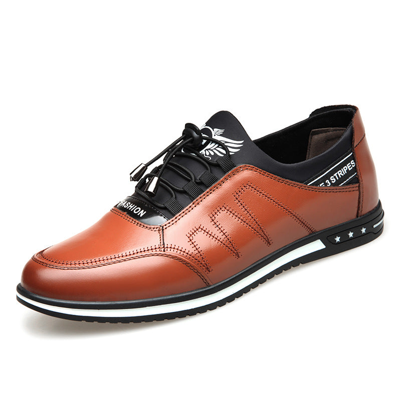 Breathable leather shoes - Dazpy