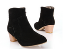Thick and frosted tube boots