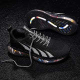 Cross-border New Men's Shoes Sports Shoes Breathable Mesh Running Shoes - Dazpy