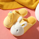 Cute cartoon rabbit cotton slippers