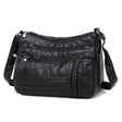 Fashion Women Soft Leather Shoulder Bag - Dazpy