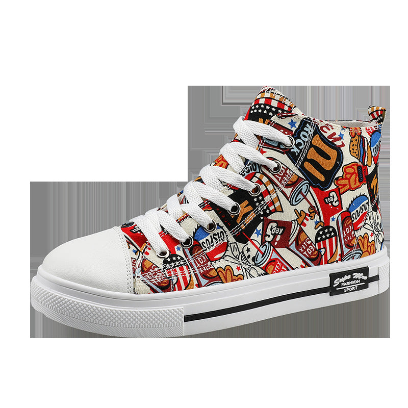 Big Kids High Top Boys Casual Sneakers - Dazpy