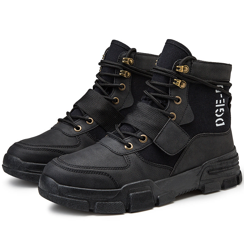 Men's outdoor fashion high-top Martin boots - Dazpy