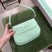 New Simple Trendy Niche Design Hobo Armpit Bag Baguette Cleo Bag Single Shoulder Leather Female - Dazpy