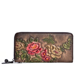 Vintage ladies wallets hand-polished and embossed - Dazpy