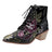 Embroidered Women's Short Boots - European and American Style