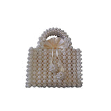 French niche bayberry ball hand-woven bag beaded bag pearl bag dinner handbag - Dazpy