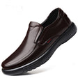 Men's casual plus size leather shoes - Dazpy