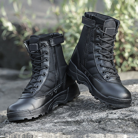 Desert combat boots, land combat boots, hiking shoes - Dazpy