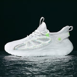 Luminous Particles Casual Shoes Ice Silk Jacquard Sneakers - Dazpy