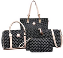 Women's European and American style arrow pattern five-piece cover mother bag female bag shoulder diagonal handbag